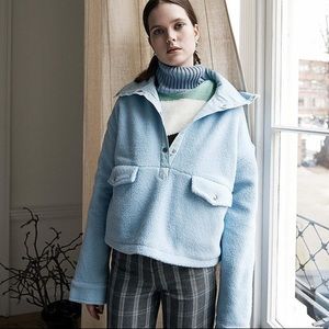 NWOT House of Sunny Teddy Pullover